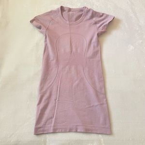 Light Purple Lululemon Swiftly Tech Short Sleeve